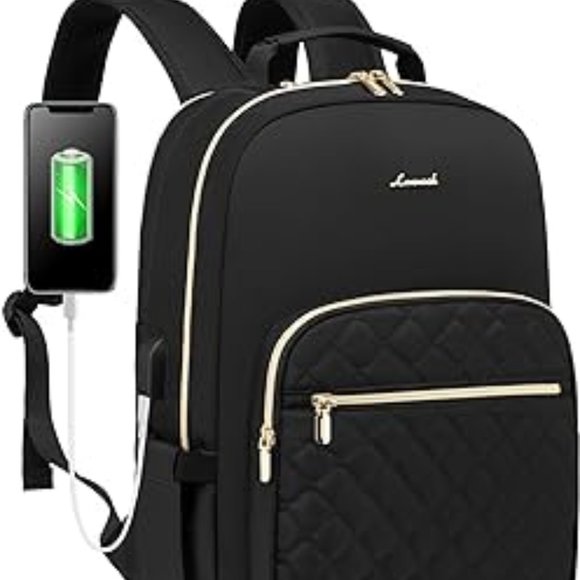 Laptop Backpack Purse for Women, Work Business Travel Computer Bags, for women main image 5